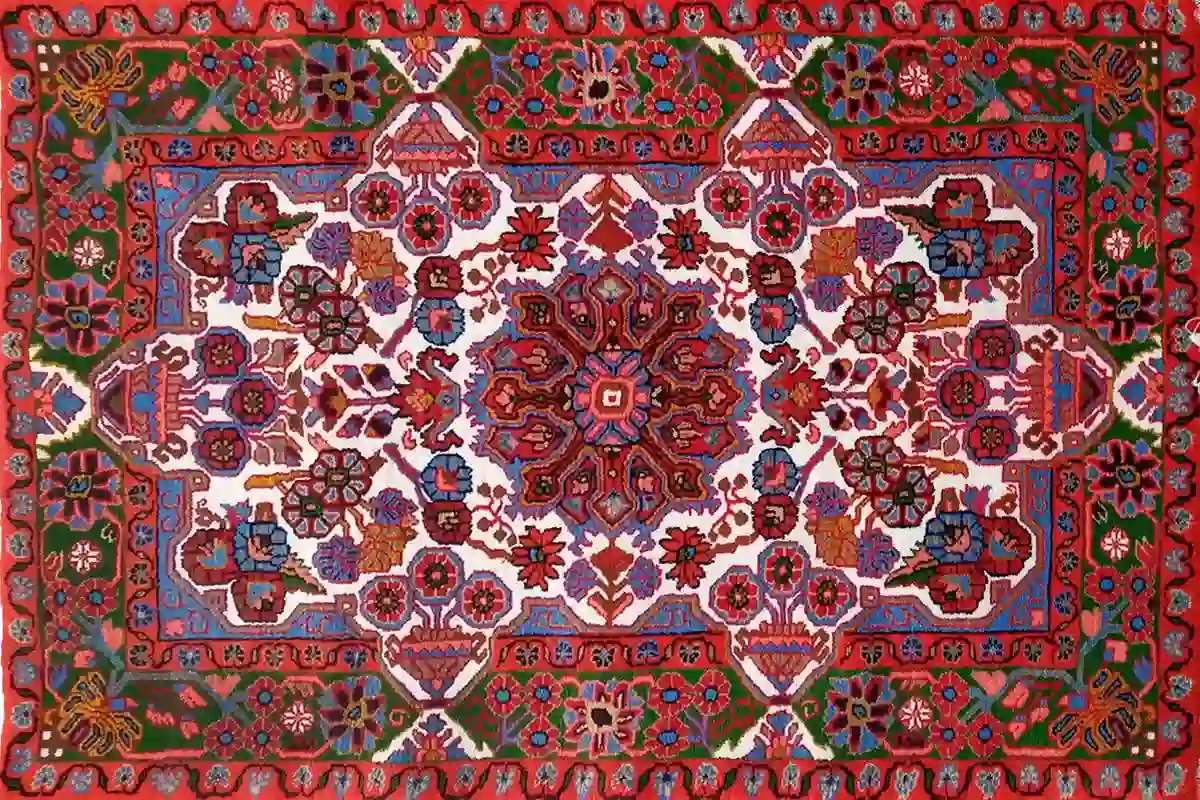 فرش-عشوند-رنگ-کرم۱