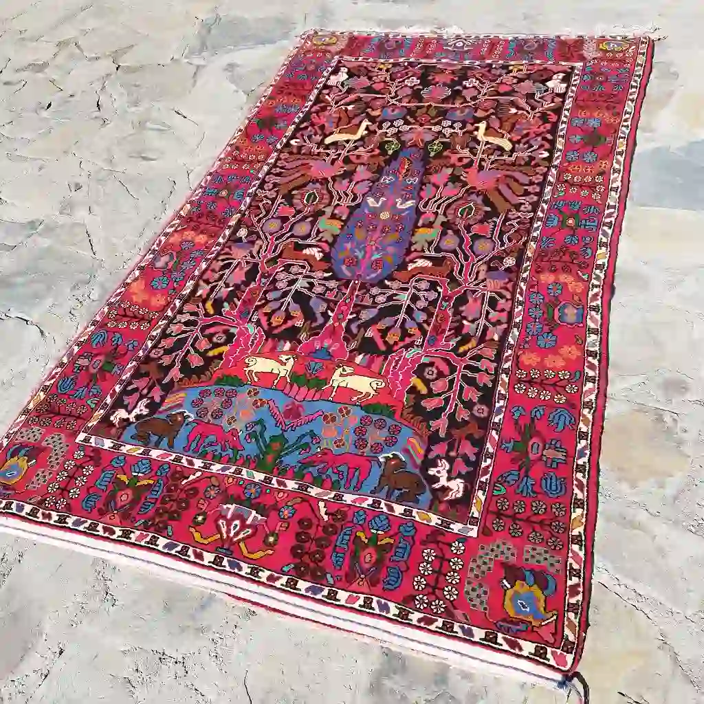 پرده_ای-دستباف-درختی-گاوخری-0022